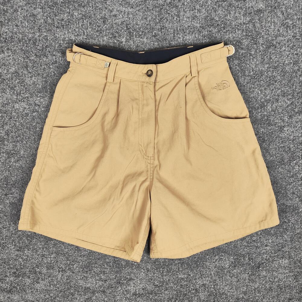 The North Face Shorts Womens 6 Beige Nylon Utility Hiking Adjustable Outdoor